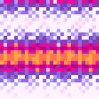 Free vector colorful pixel background