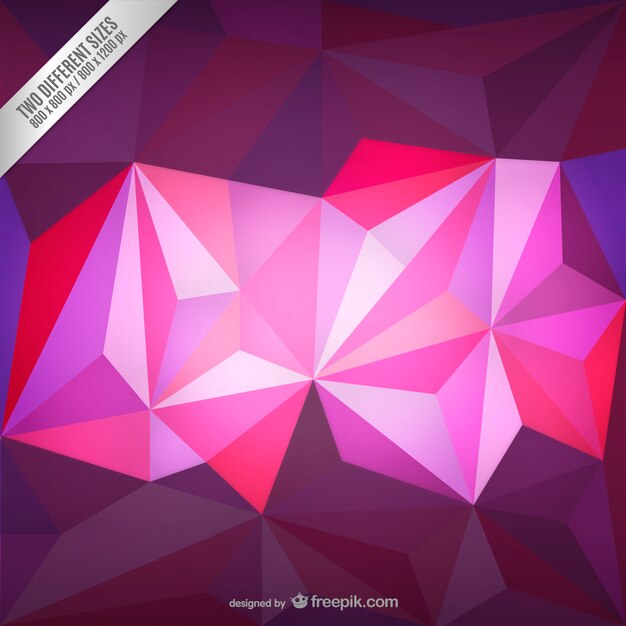 Colorful polygonal background