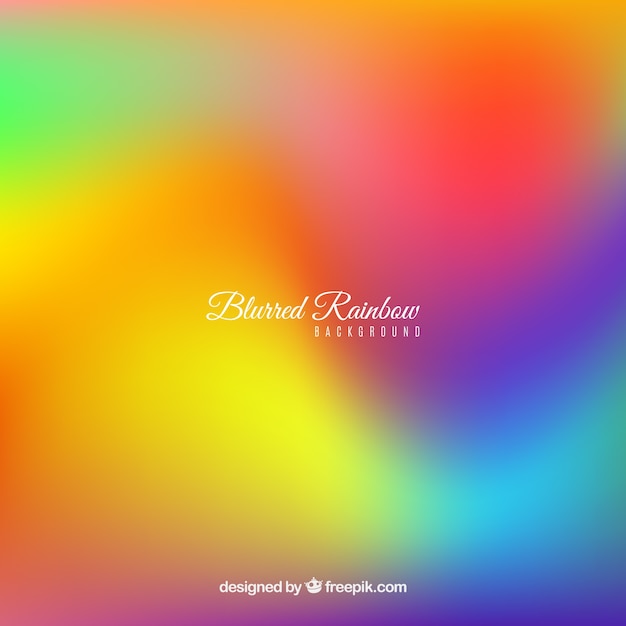 Colorful rainbow background