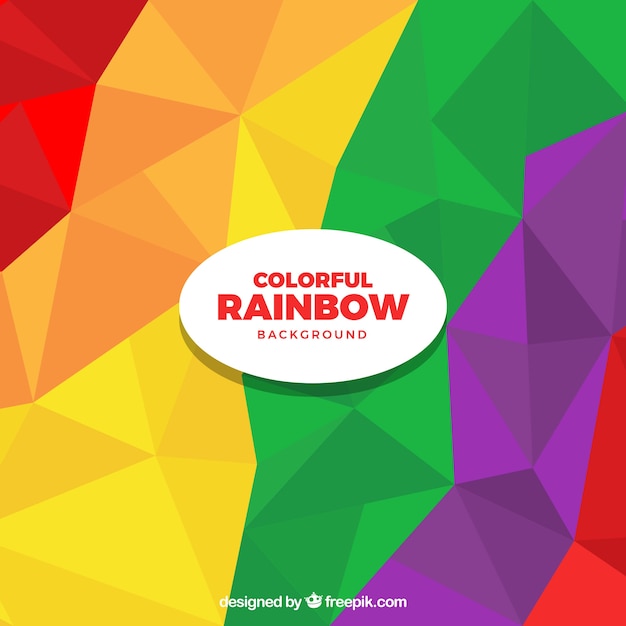 Colorful rainbow background