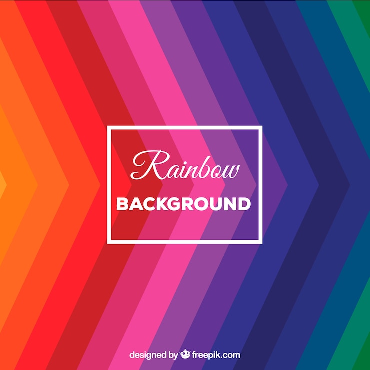 Free Vector colorful rainbow background