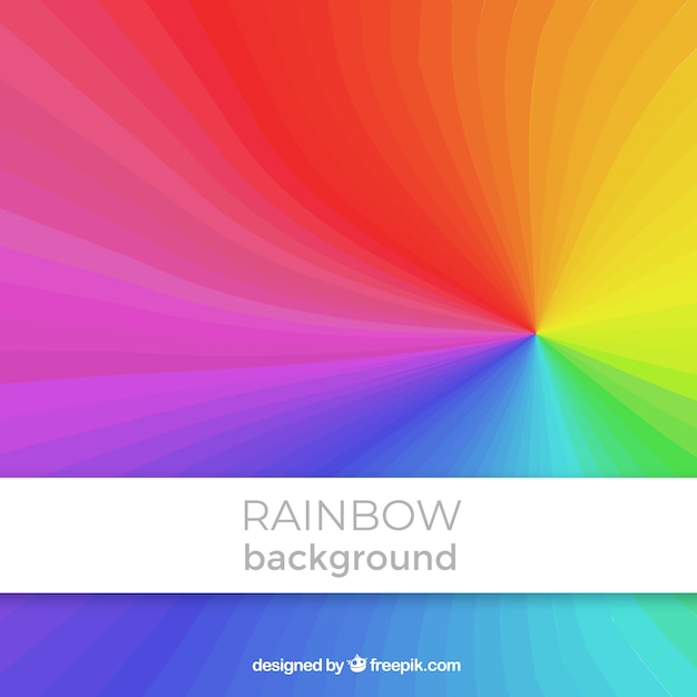 Colorful rainbow background