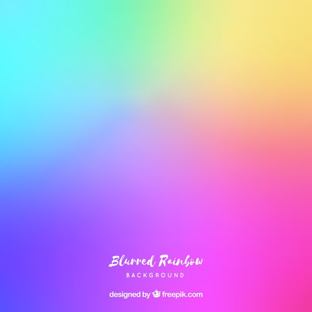 Colorful rainbow background