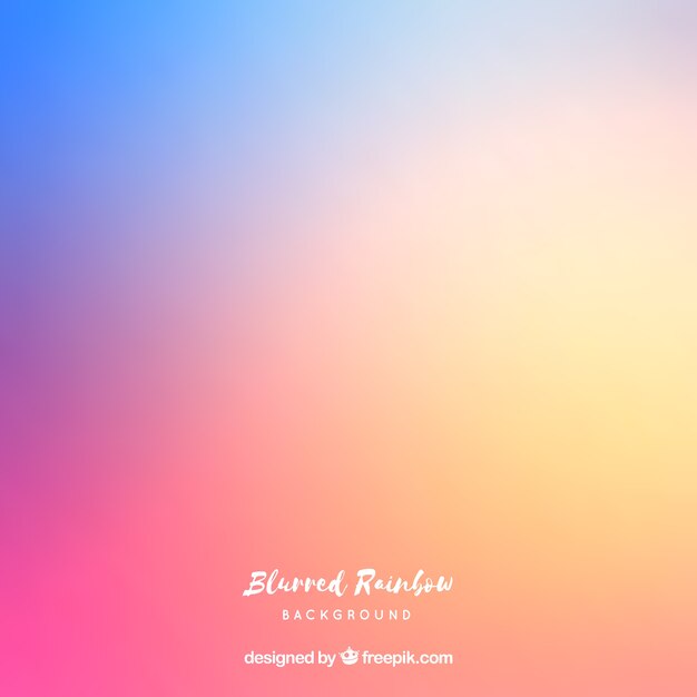 Colorful rainbow background