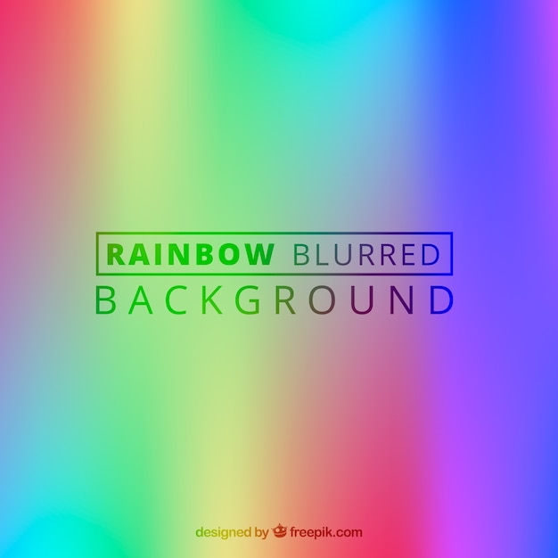 Colorful rainbow background