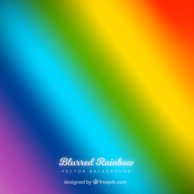 Free vector colorful rainbow background
