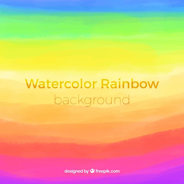 Free vector colorful rainbow background