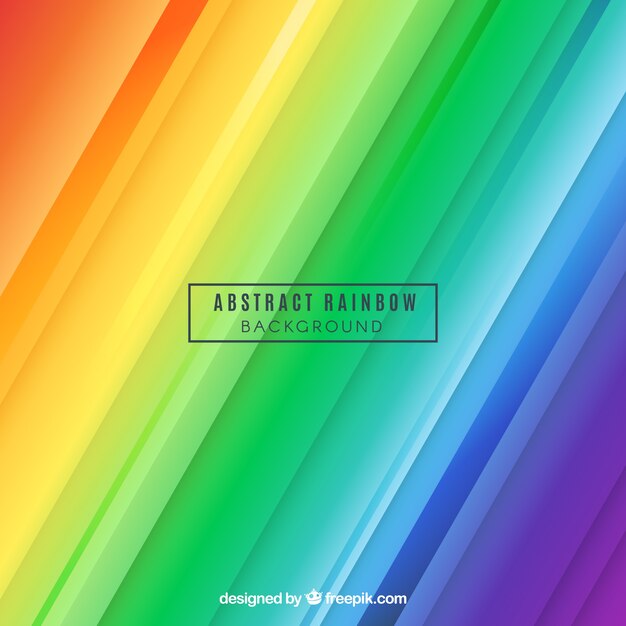 Colorful rainbow background