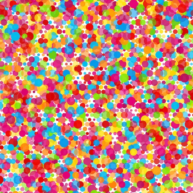 Colorful round celebration background. Vector