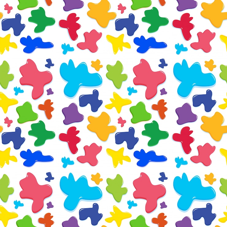 Free Vector colorful seamless design