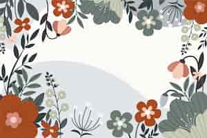 Free vector colorful spring background