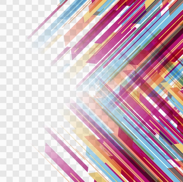 Free vector colorful striped background