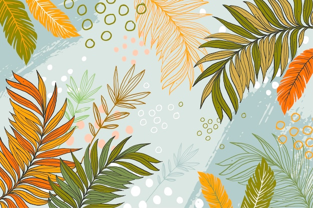 Free vector colorful summer background style