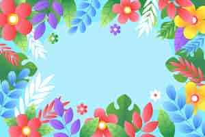 Free vector colorful summer background