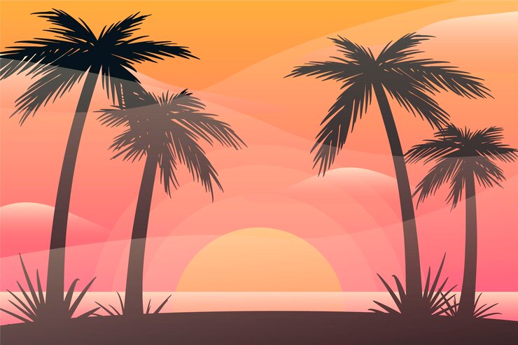 Free Vector colorful summer background
