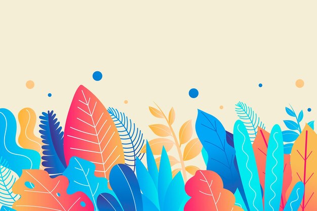 Colorful summer background