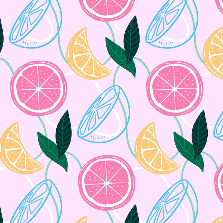 Free Vector colorful summer pattern