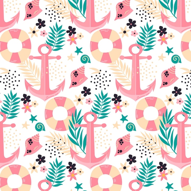 Colorful summer pattern