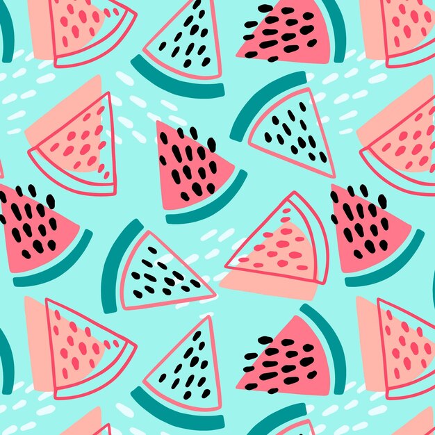 Colorful summer pattern