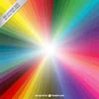 Free vector colorful sunbeam background