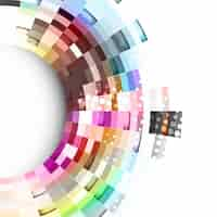 Free vector colorful technology background