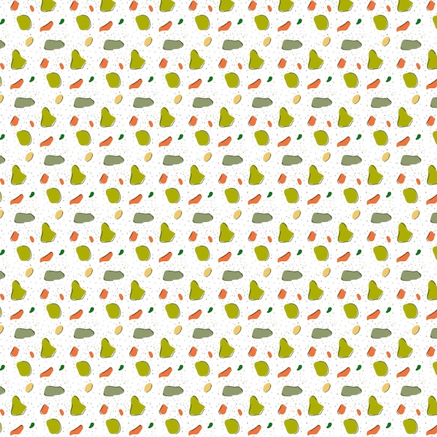 Free vector colorful terrazzo pattern design