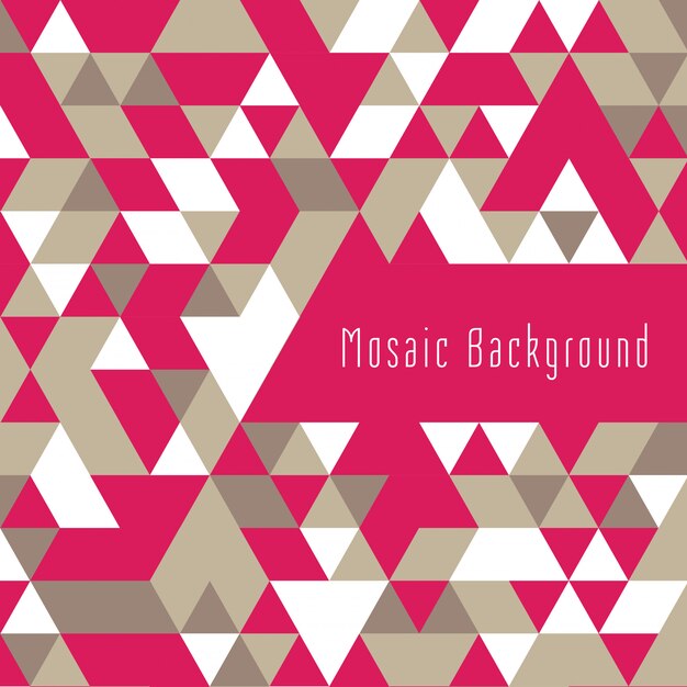 Colorful triangular shape geometric background