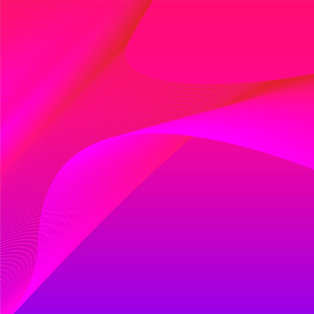 Colorful vibrant 3d wave graphic