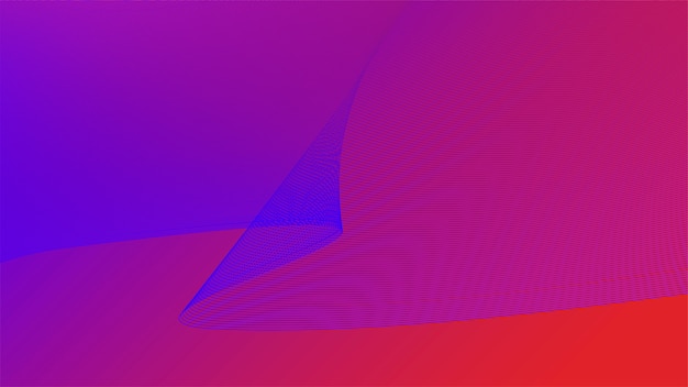 Free vector colorful vibrant 3d wave graphic