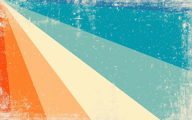 Free Vector colorful  vintage retro background