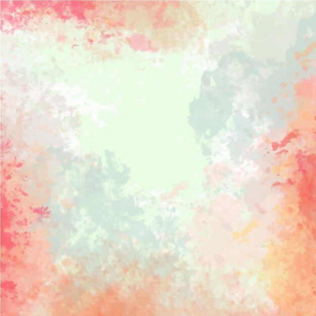 Free vector colorful watercolor background