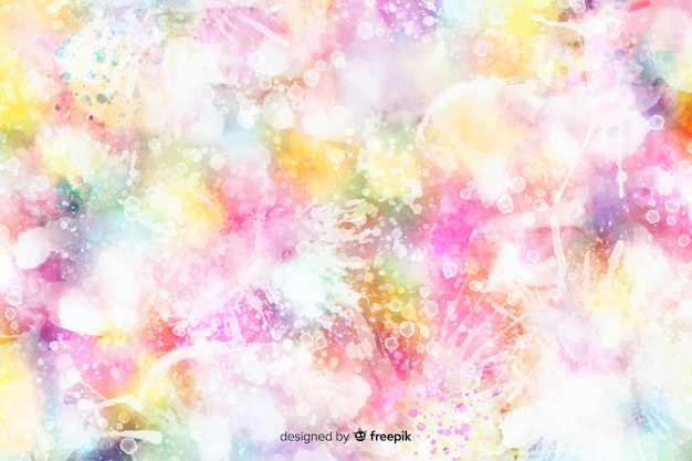 Colorful watercolor background