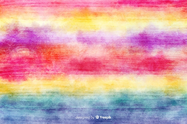 Free vector colorful watercolor background