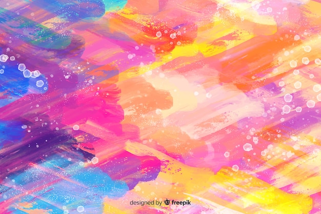 Colorful watercolor background