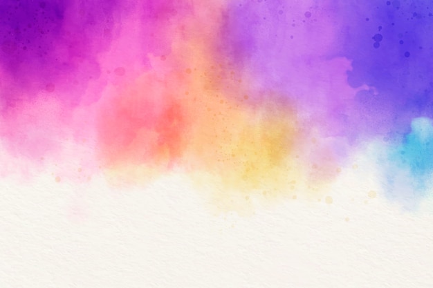 Free vector colorful watercolor background