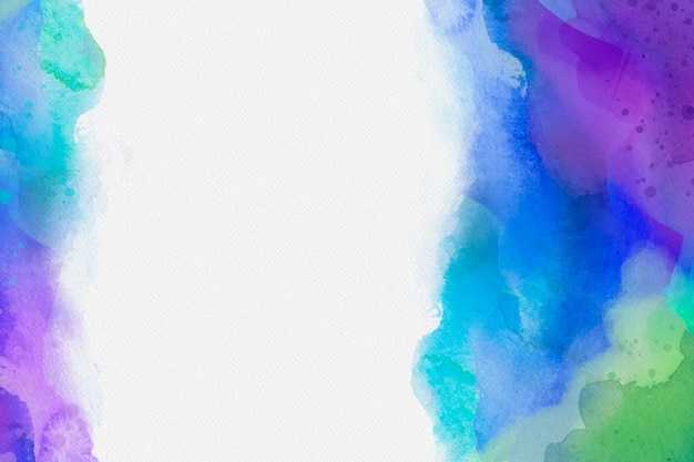 Free vector colorful watercolor background