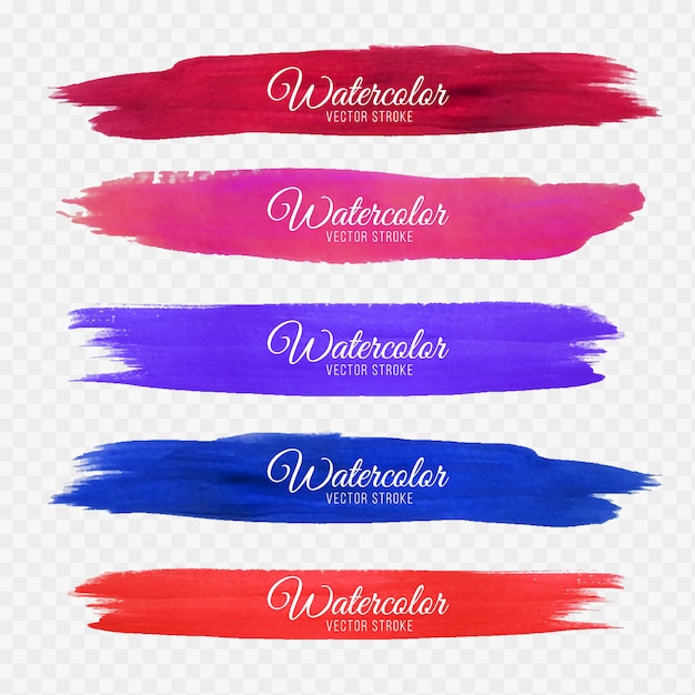 Download Free Colorful Watercolor Brush Strokes Svg Dxf Eps Png Free Download Svg Files Vector Icon