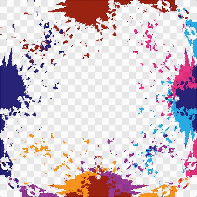 Free vector colorful watercolor splash background