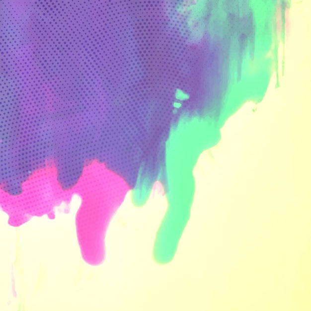 Colorful watercolor splash background