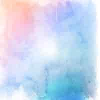 Free vector colorful watercolor texture