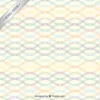 Free vector colorful waves pattern