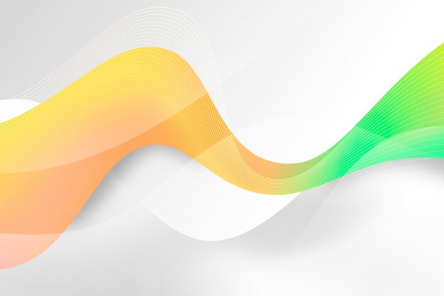 Colorful wavy background