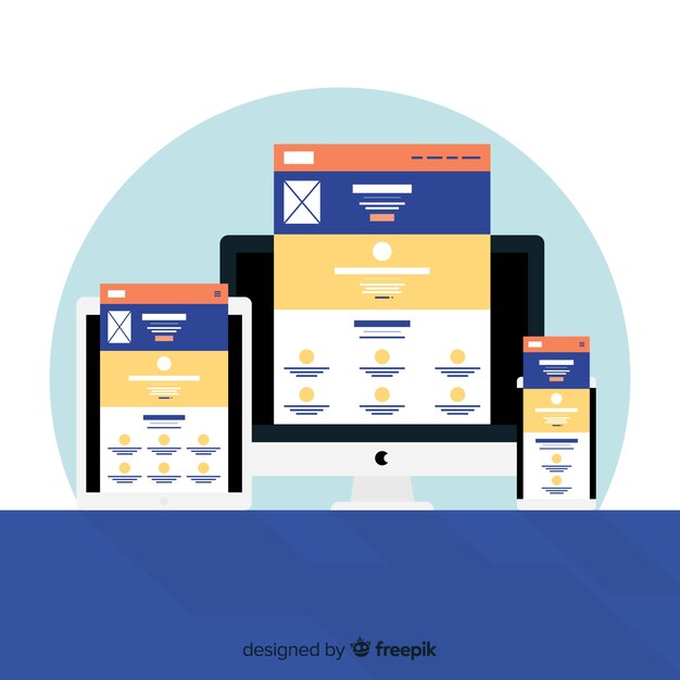 평면 디자인으로 다채로운 웹 디자인 컨셉