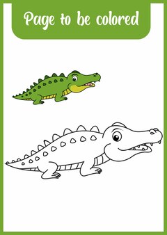 Alligator Coloring Pages Book Crocodile, Alligator In The Bathtub Book