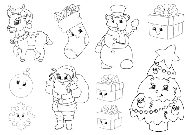 Premium Vector | Coloring book for kids.