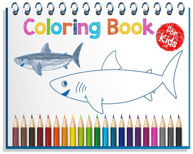 아이들을 위한 색칠하기 책 워크시트