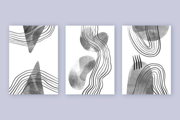 Abstract Contour Surrealistic Objects Wall Art Print Sketch Scandinavian  Abstract Painting Vector, Sketch, Scandinavian, Abstract Painting PNG and  Vector with Transparent Background for Free Download
