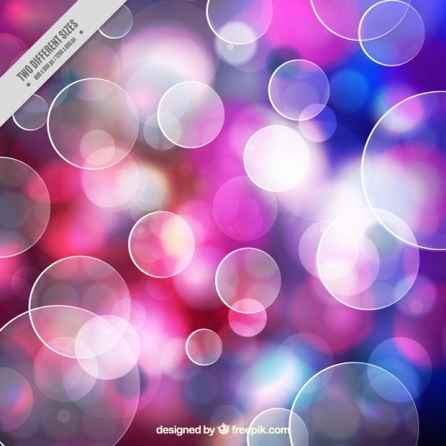 Colors bokeh background