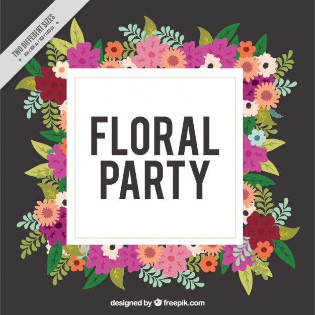 Free vector colors flowers ornament