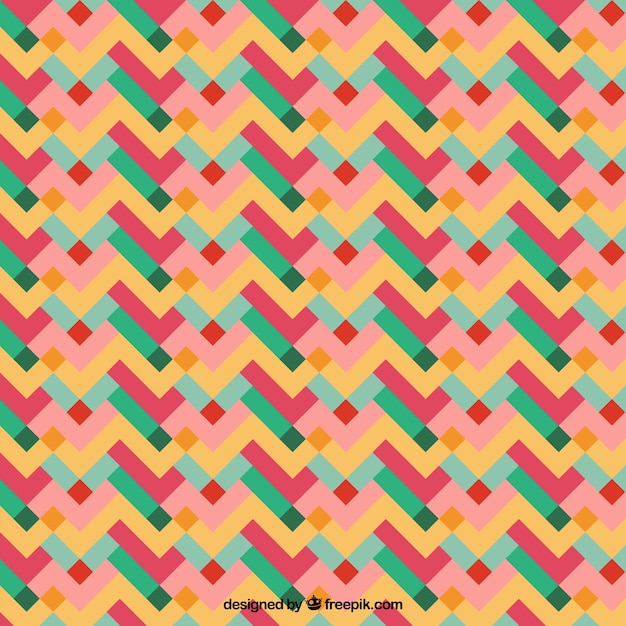 Colors geometric pattern